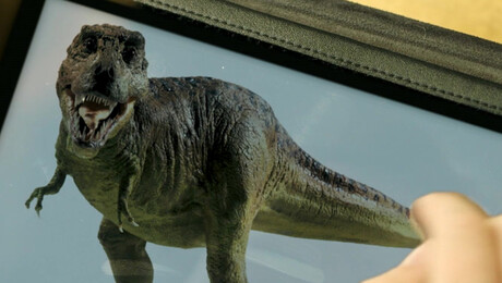 Pieter in de prehistorie | T-Rex